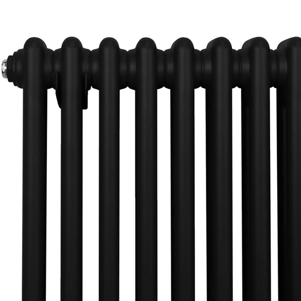 Monster Shop 3180 BTU Black Traditional 2 Column Radiator 1800 x 292mm Image 4