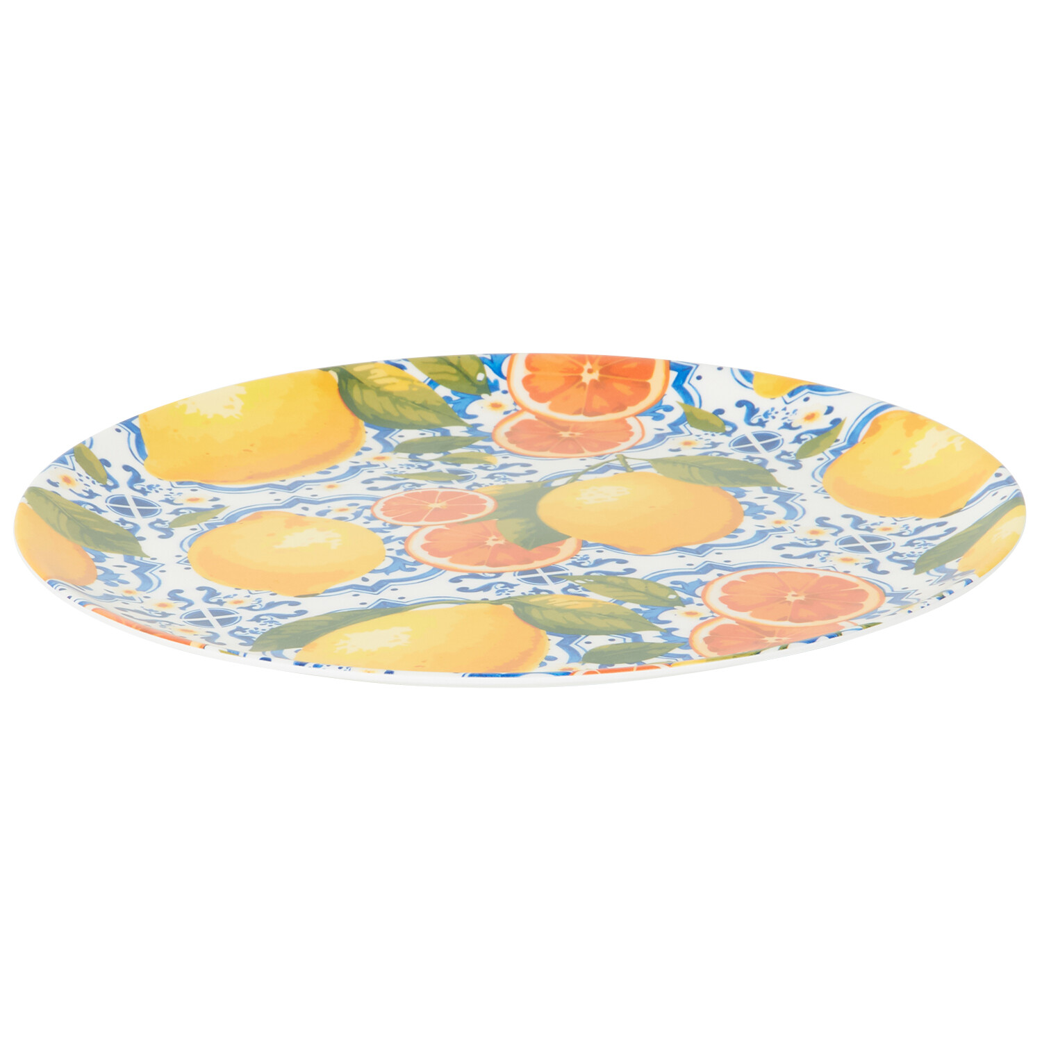 Dolce Vita Melamine Plate Blue / Dinner Plate Image 2