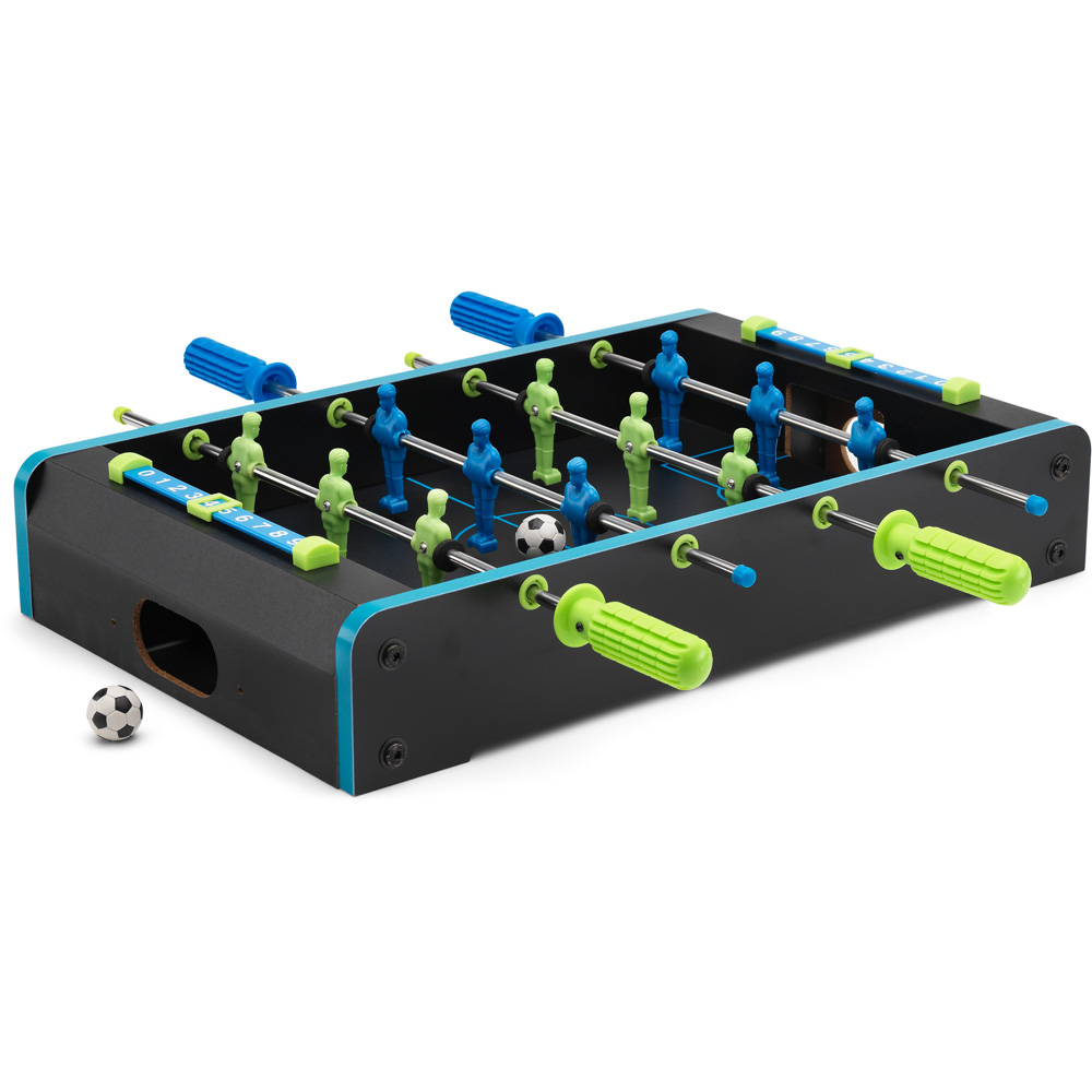 Winning Neon Blue and Green Soccer Table Image 3