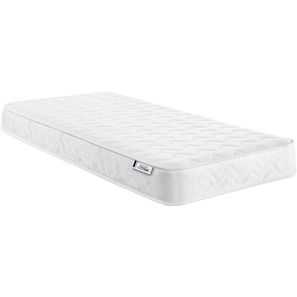 Extreme Comfort Cooltouch Colours Single White Memory Foam and Spring Mattress Image 1