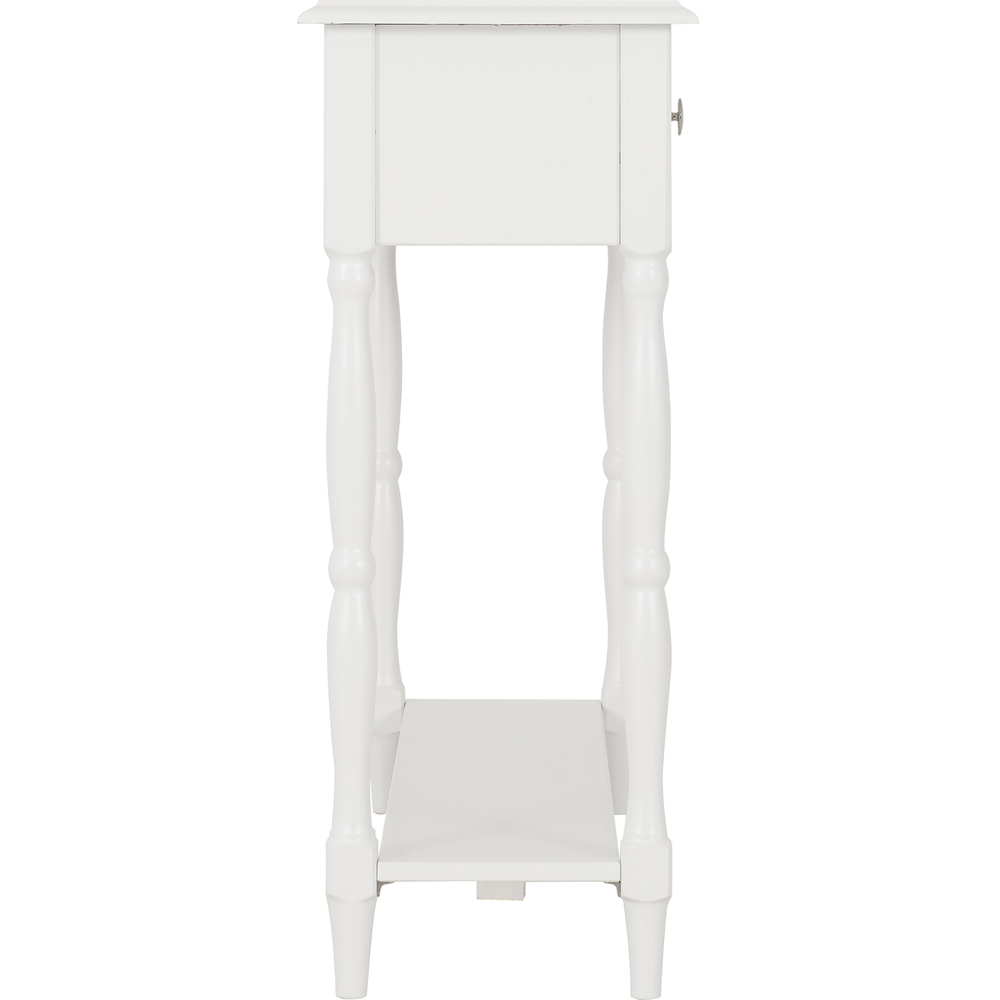 Seconique Stratford 2 Drawer White Console Table Image 6