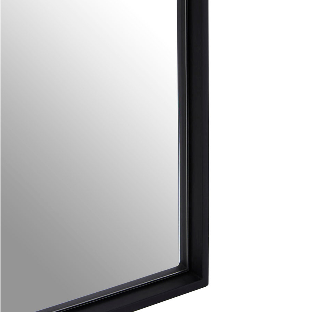 Premier Housewares Matte Black Wall Mirror Small Image 4