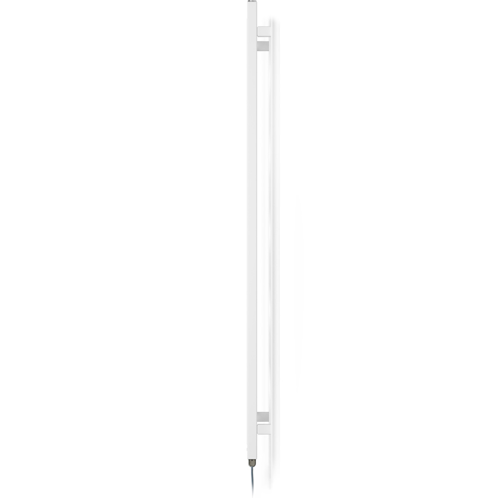 Terma Fiona E Soft Matt White Electric Towel Rail 1380 x 500mm Image 4