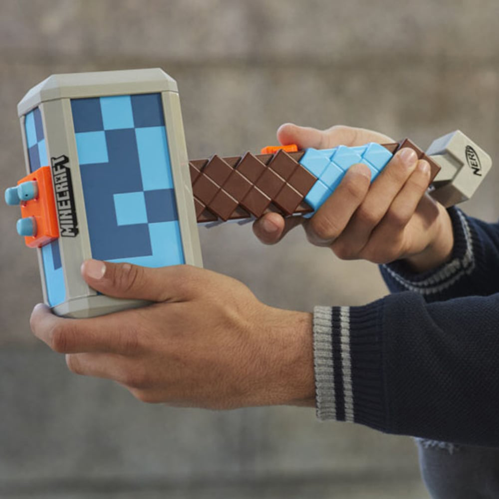 Hasbro Nerf Minecraft Stormlander Hammer Image 2