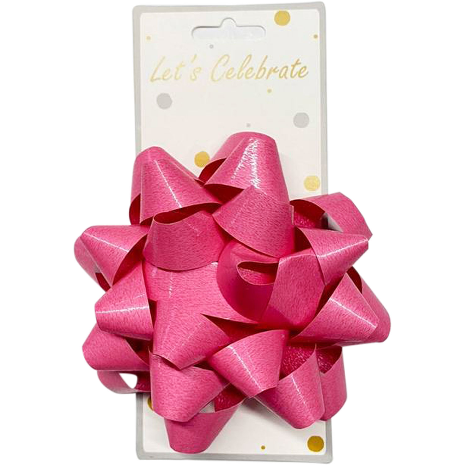 Pink Star Bow Decoration Image