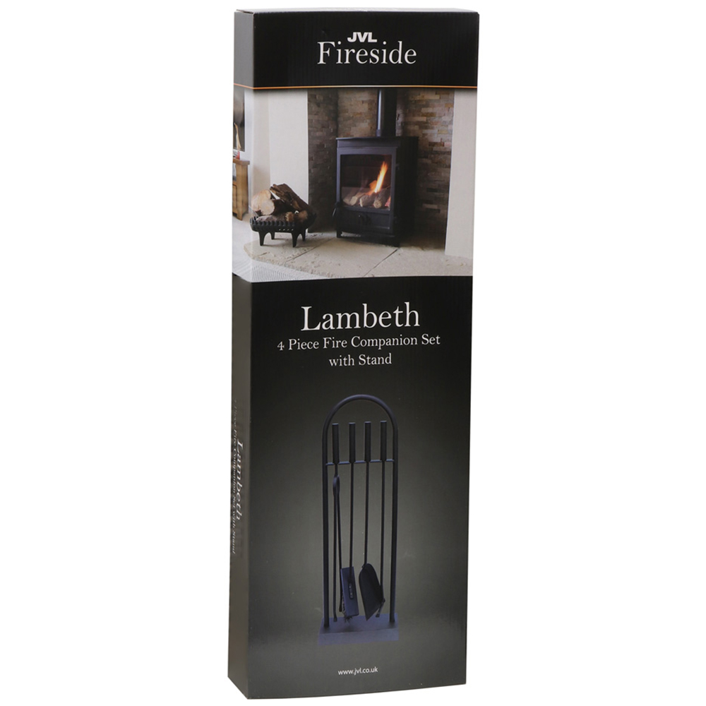 JVL Lambeth 4 Piece Companion Fireside Set Image 8