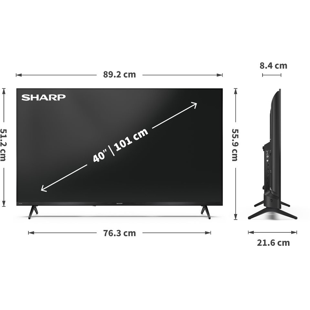SHARP 40HE2245KB FHD TiVo Smart TV 40 inch Image 9