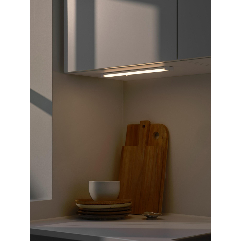 Nordlux Preston 30 350 Lumens 3000/4000K White LED Batten Fitting Light Image 2