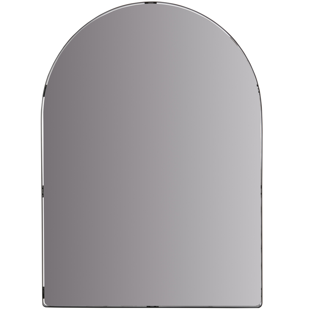 Wilko Black Large Arched Mirror Image 1