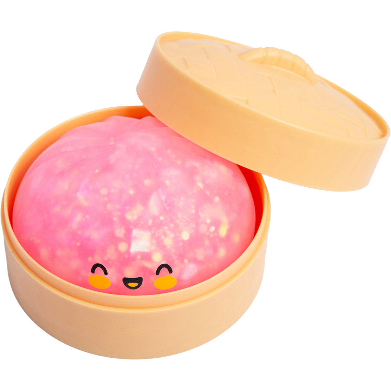 Crazy Fun Pink Holographic Dumpling Image 3