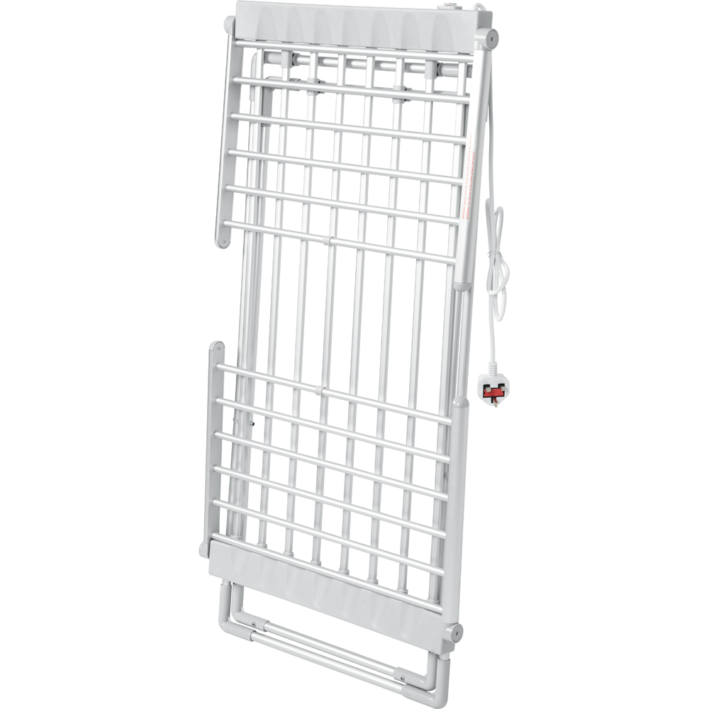 Groundlevel Winged Heated Electric Winged Airer with Cover Image 5