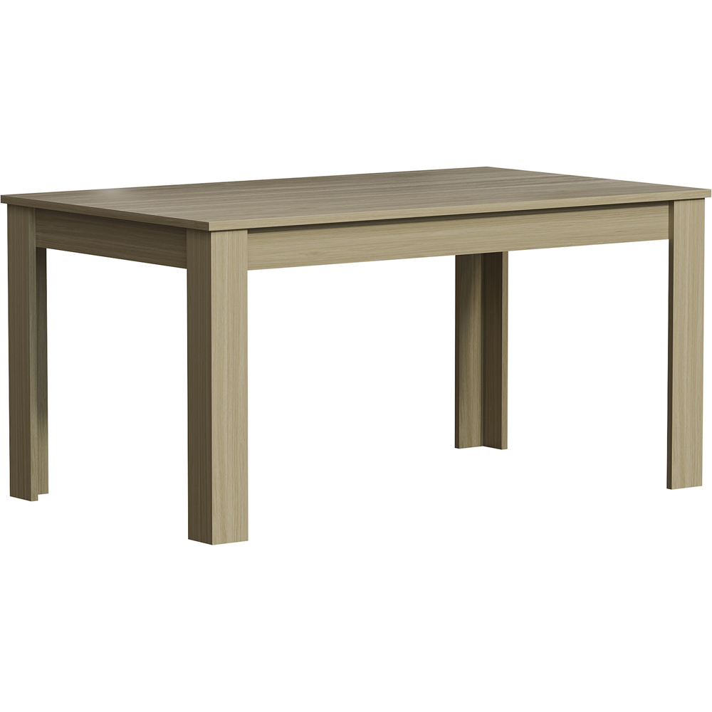 Vida Designs Medina 6 Seater Oak Dining Table | Wilko