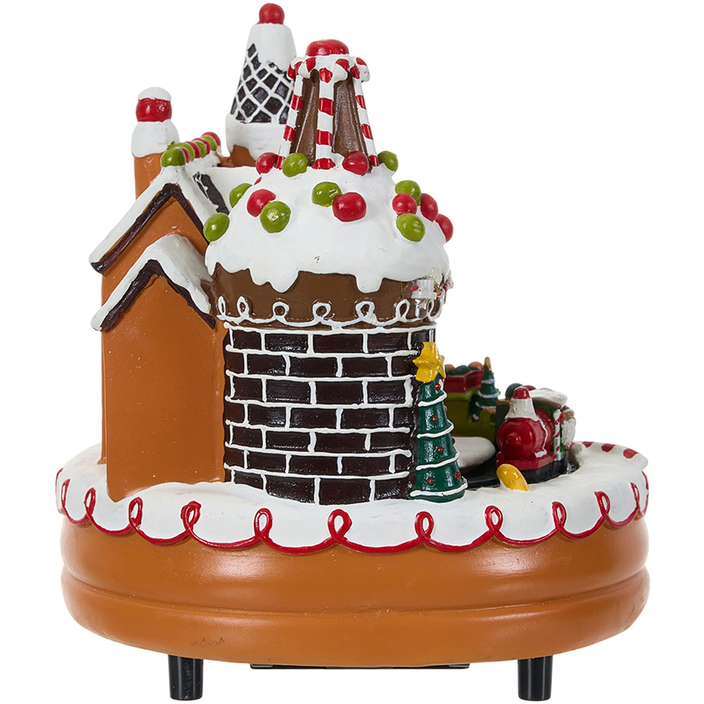 Living and Home Christmas Castle LED Music Box Image 3