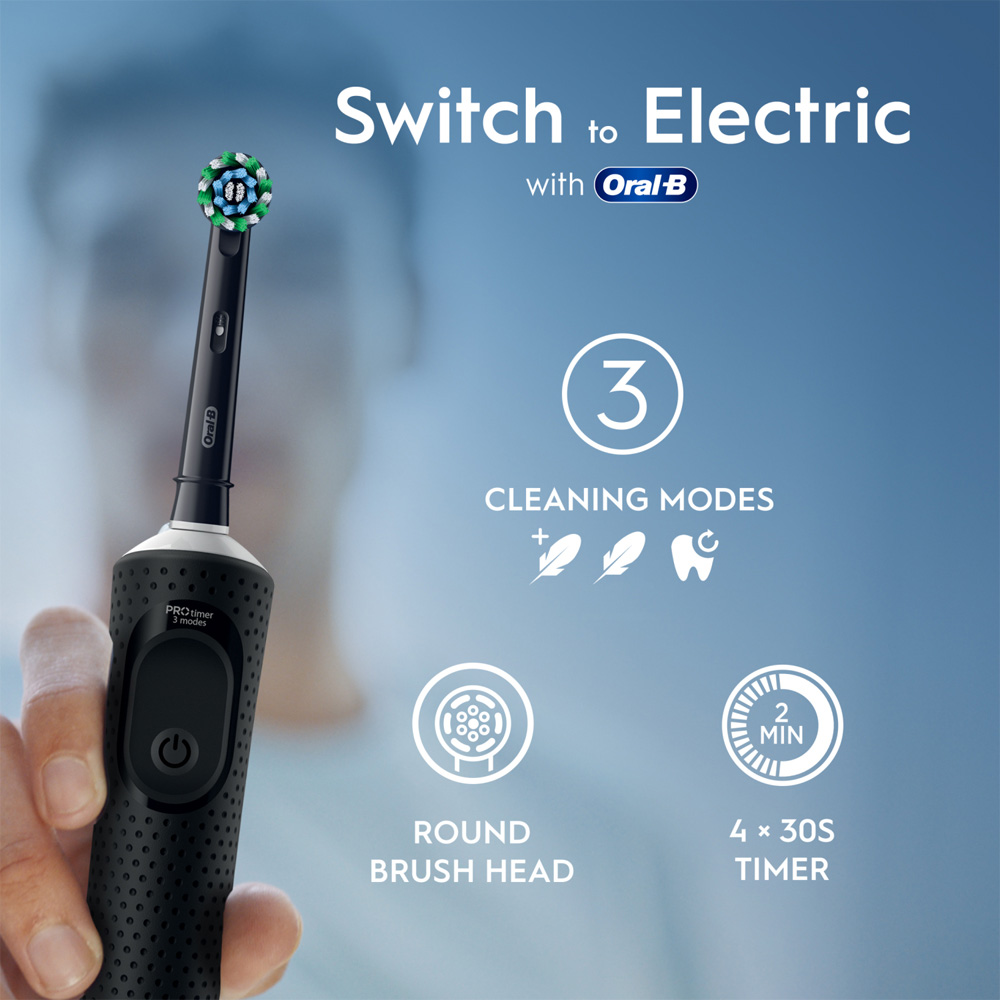 Oral-B Vitality Pro Black Rechargeable Electric Toothbrush Image 6