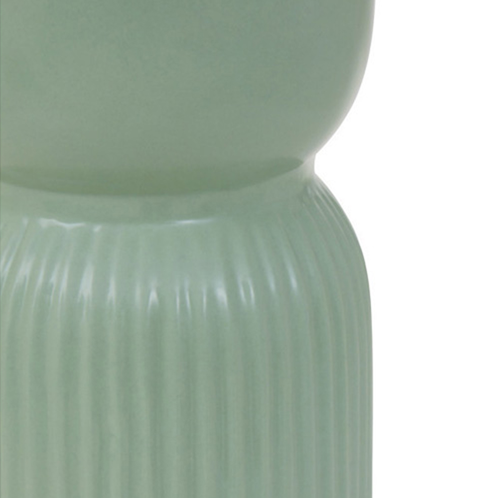 Premier Housewares Fia Sage Green Vase Image 4