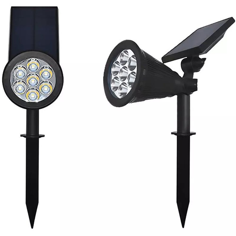 ENER-J 7W 5.5V Solar Spike RGB Garden Light Image 1