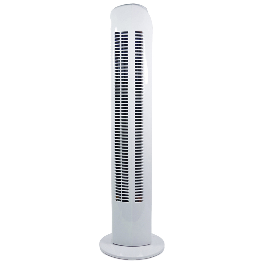 Igenix White Tower Fan with Timer 29 inch Image 3