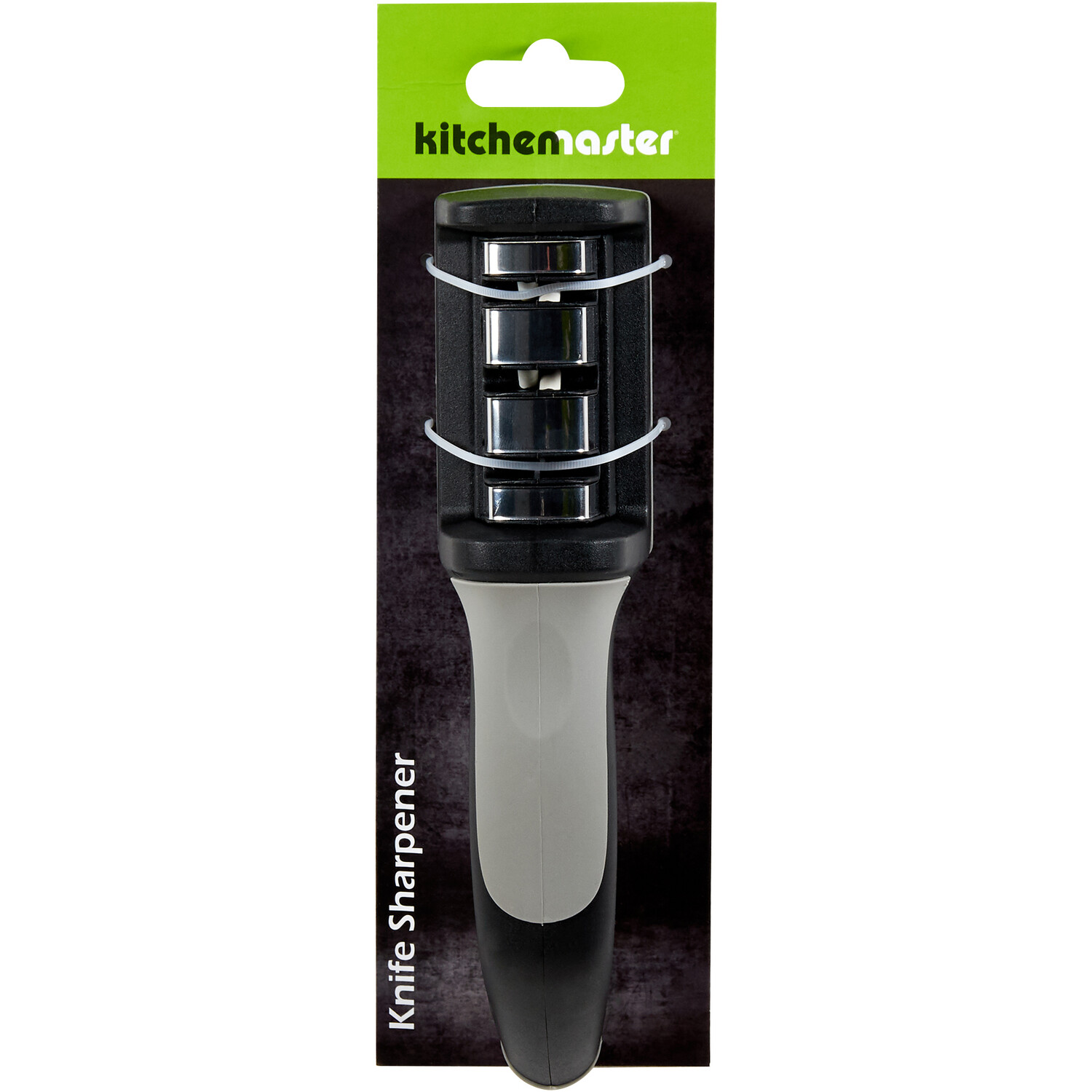 Kitchen Master Knife Sharpener - Black Image 1