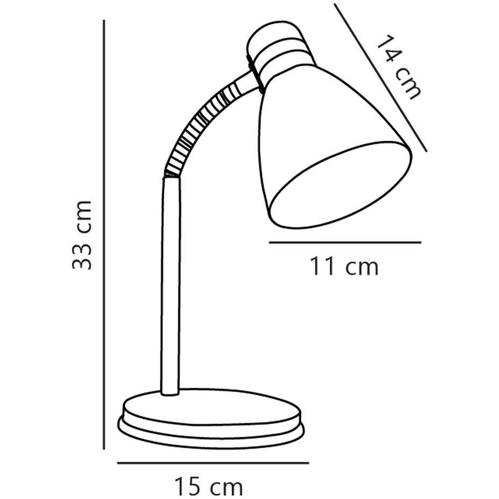 Nordlux Cyclone Black Table Lamp Image 3