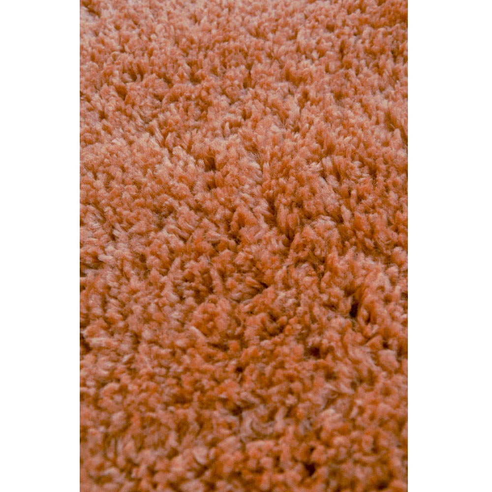Homemaker Terracotta Snug Plain Shaggy Rug 80 x 150cm Image 2