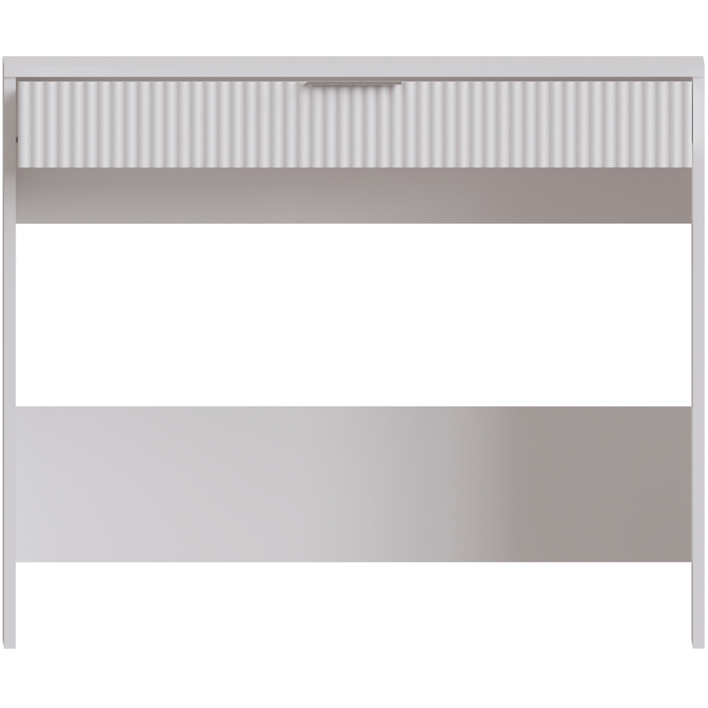 GFW Rankin Single Drawer White Dressing Table Image 3