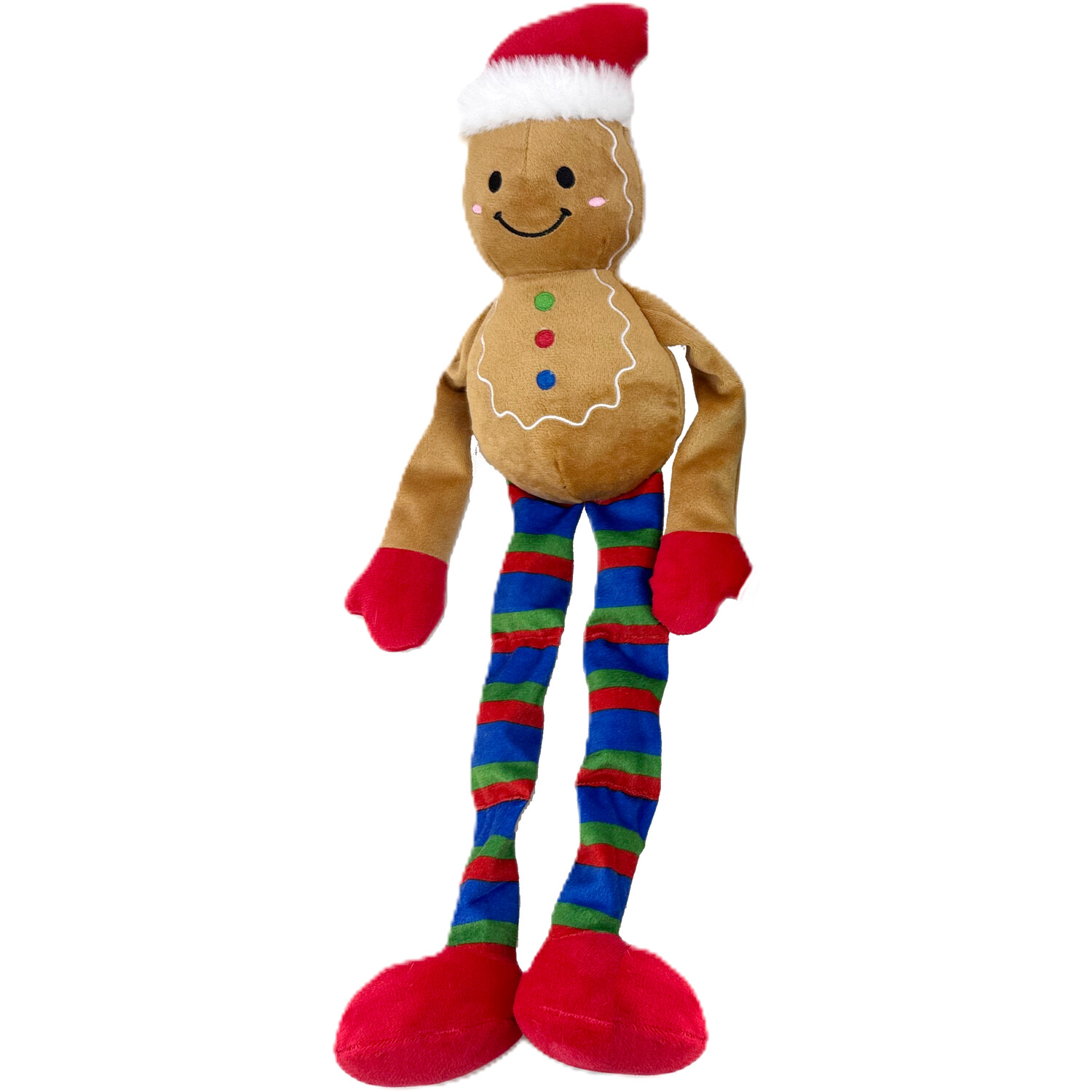 Christmas Squeaker Leg Dog Toy Image 4