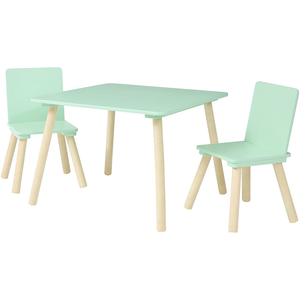 Liberty House Toys Kids 2 Seater Table Green Image 2
