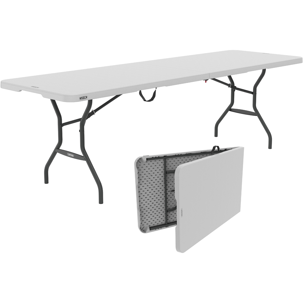 Lifetime Products Fold In Half Light Commercial Table Image 2