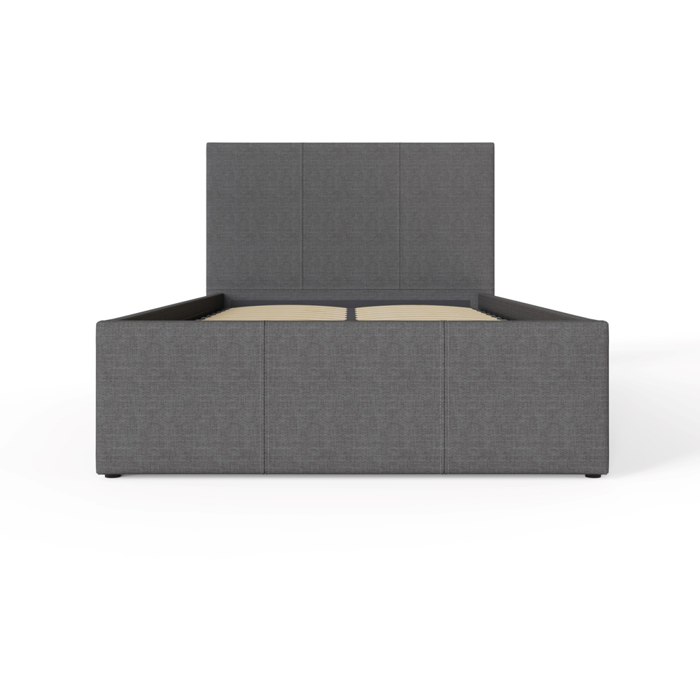 GFW Single Grey Side Lift Ottoman Bed Image 4