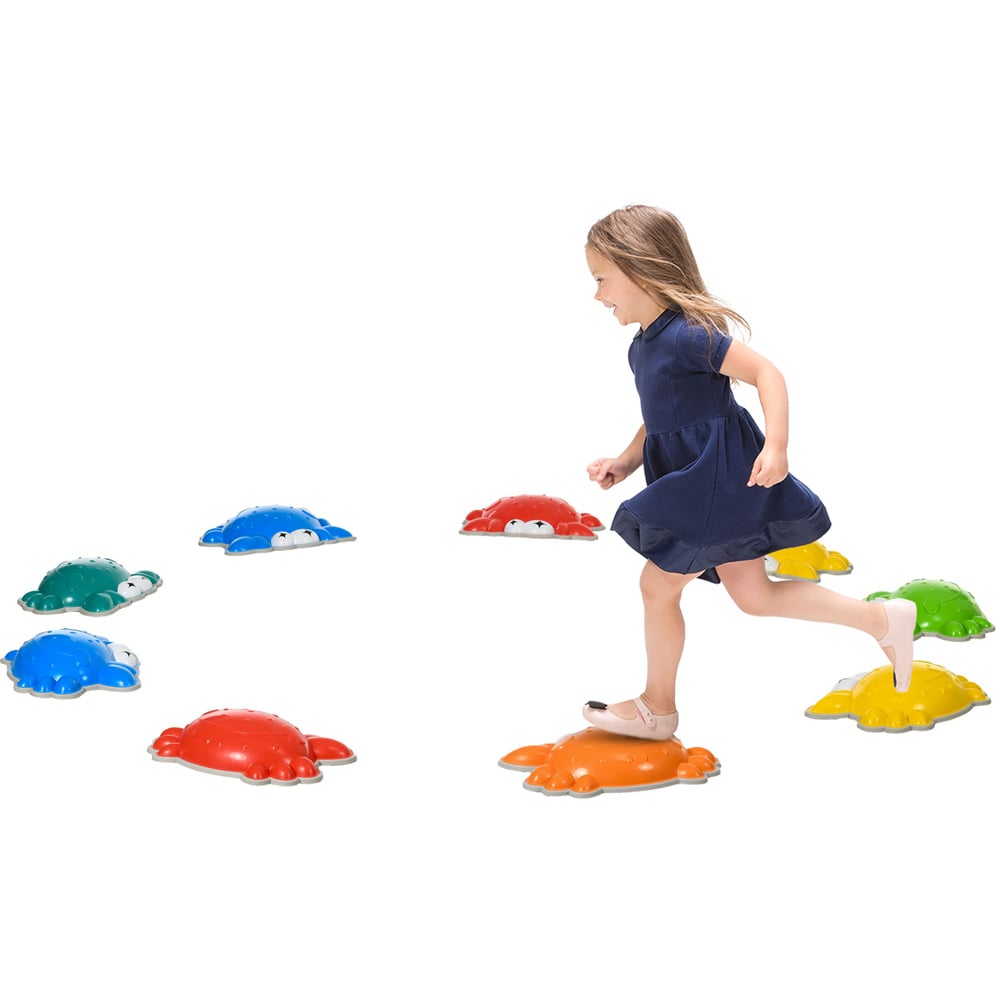 ZONEKIZ 9 Piece Crab Shaped Stepping Stone Image 3