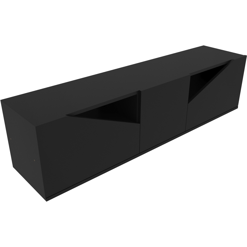 Decorotika Carson 3 Door Anthracite TV Unit Image 4