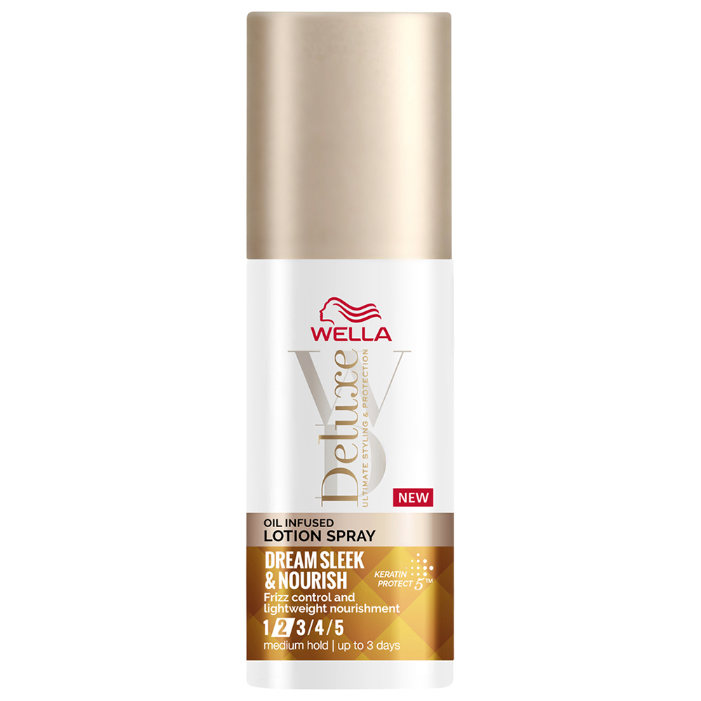 Wella Deluxe Dream Sleek and Nourish Oil Infused Lotion Spray 150ml Image 1