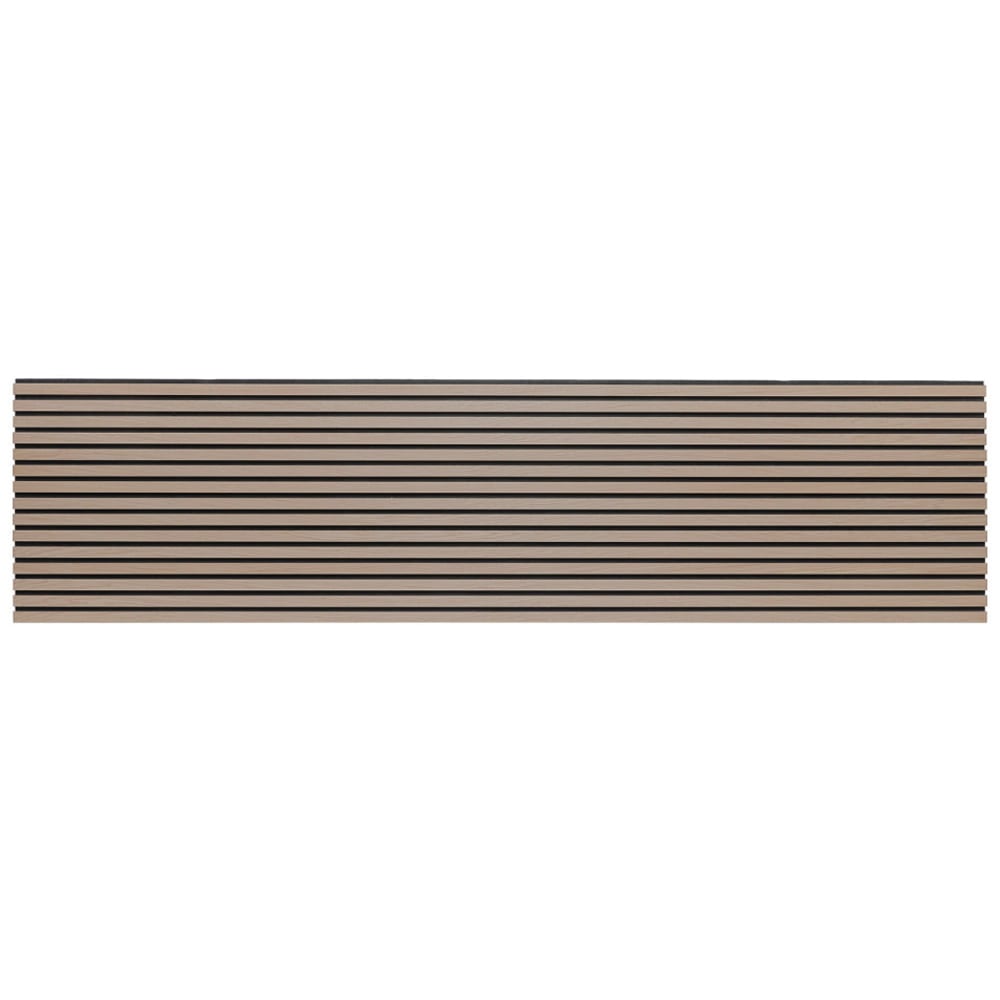 Portland 240 x 60cm Acupanel Walnut Acoustic Slat Wall Panel Image 4
