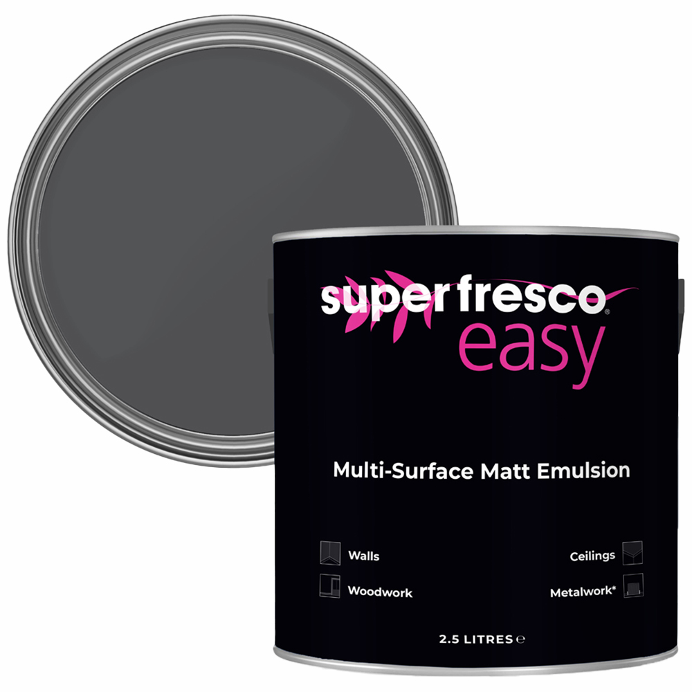 Superfresco Easy Moon and Back Multi-Surface Matt Emulsion Paint 2.5L Image 1
