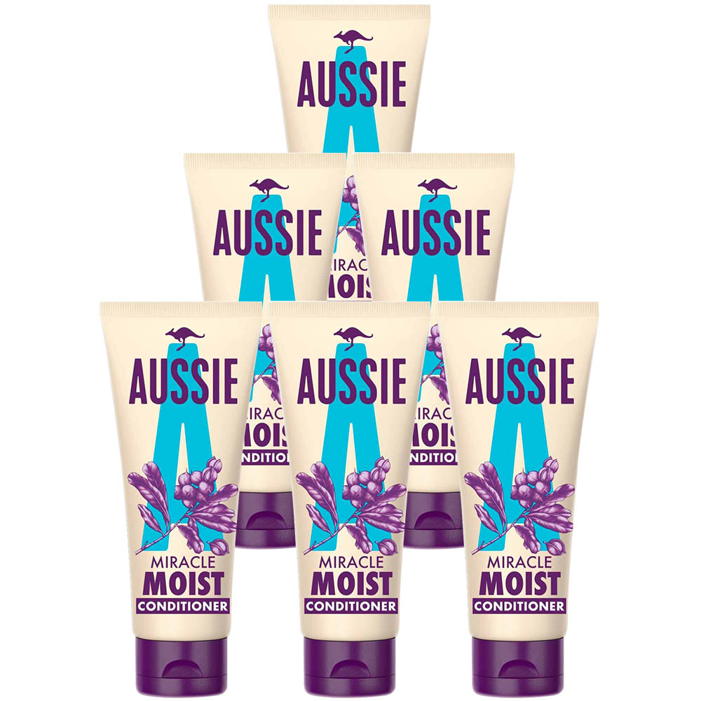Aussie Miracle Moist Conditioner Case of 6 x 200ml Image 1
