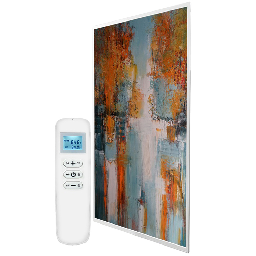 Mirrorstone Nexus 900W Autumn Lake Wi-Fi Infrared Heating Panel 795 x 1195mm Image 1