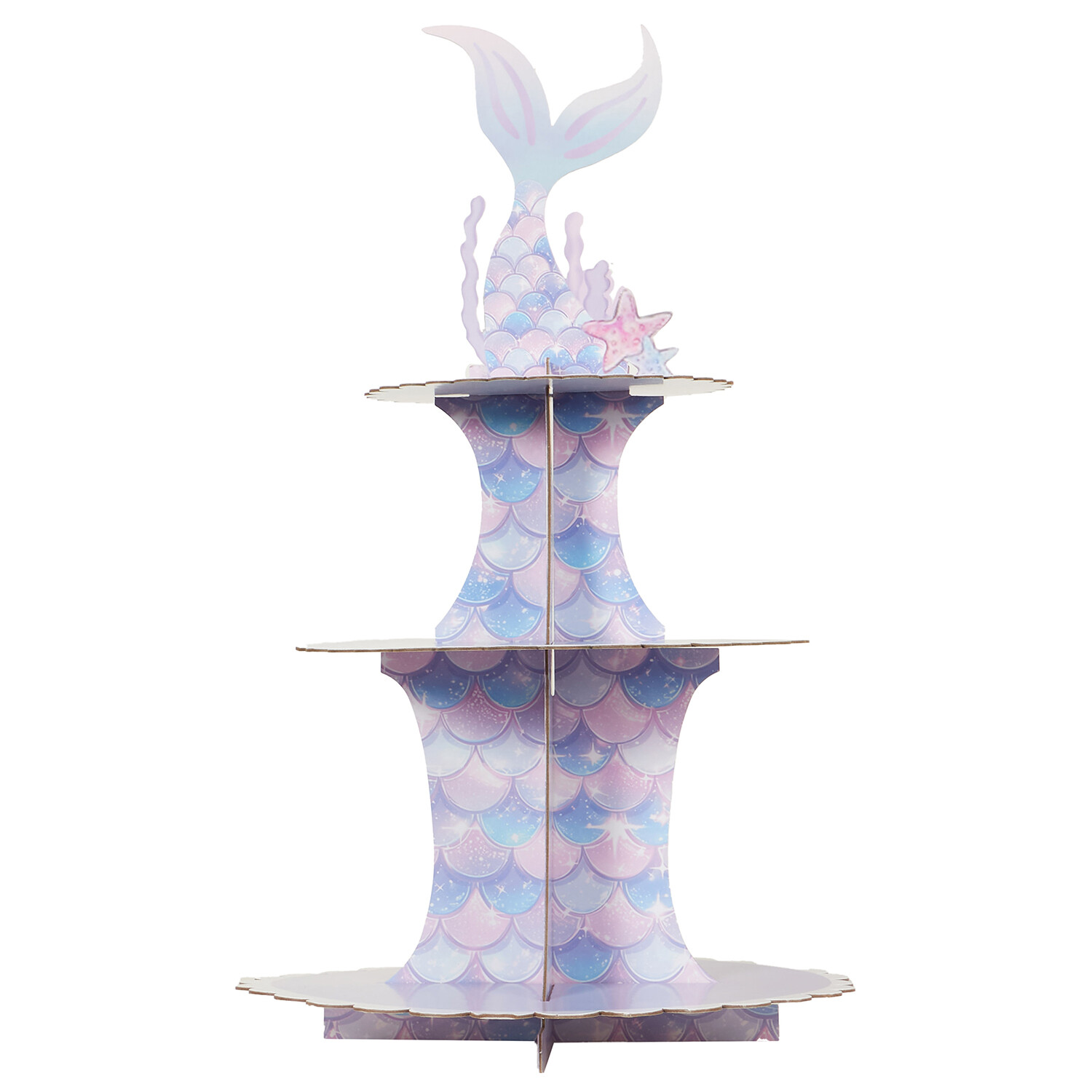 Mermaid Party Cake Stand - Multicolour Image 4