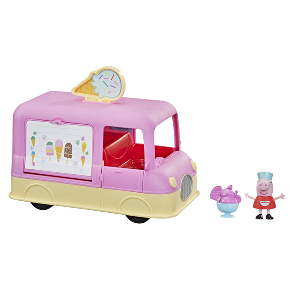 Hasbro Peppas Ice Cream Van Toy Image 1