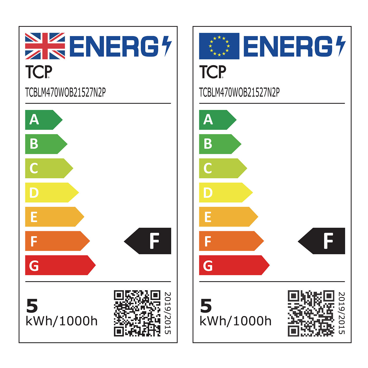 TCP LED Mini Globe 470L B22 Bulbs - Warm White Image 4