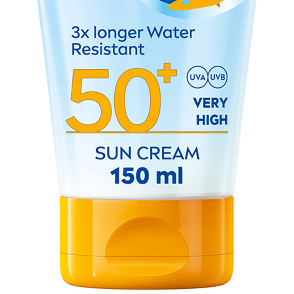 Nivea Sun Kids Ultra Protect and Play Sun Cream Lotion SPF50+ 150ml Image 3