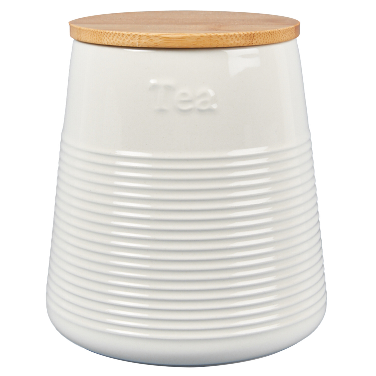 Conical Canister - Cream / Tea Image 1