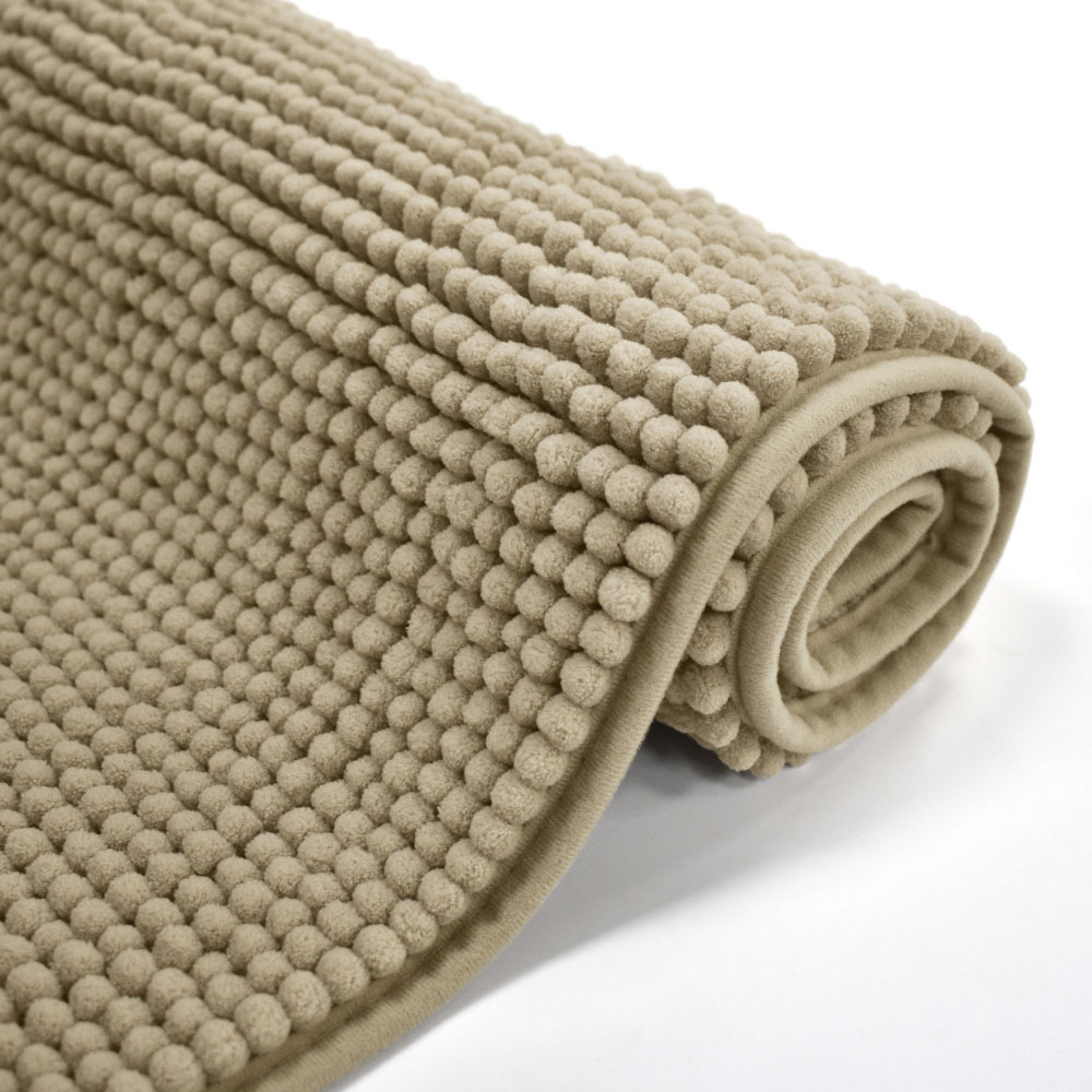 Mayfair Natural Shaggy Noodle Bath Mat 50 x 80cm Image 5