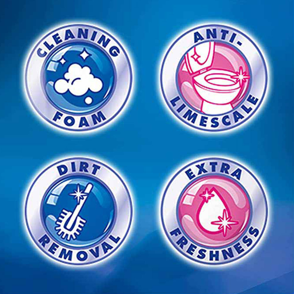 Bloo Power Active Flower Toilet Cleaner Gel 700ml Wilko