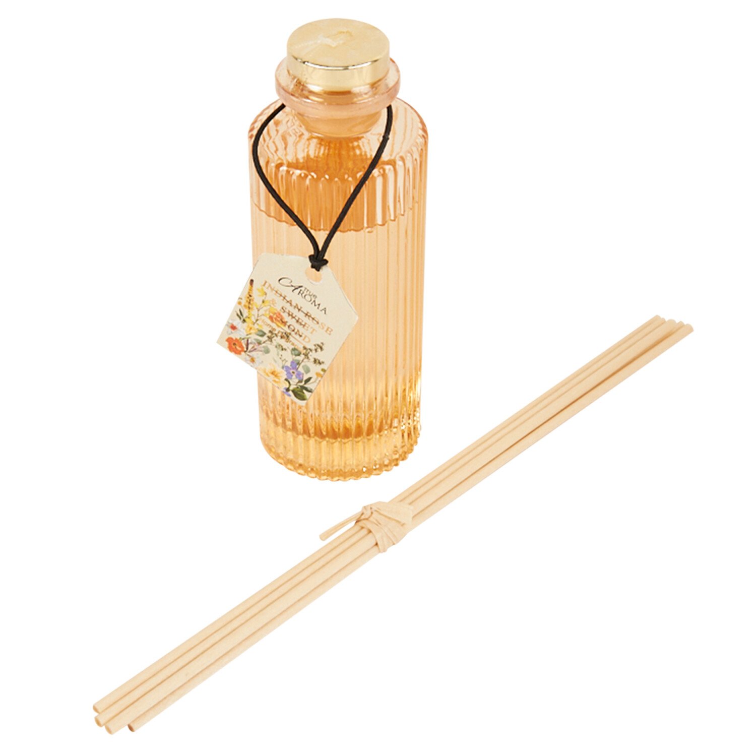 Orange Blossom and Jasmine Scent Diffuser 120ml - Orange Image 3