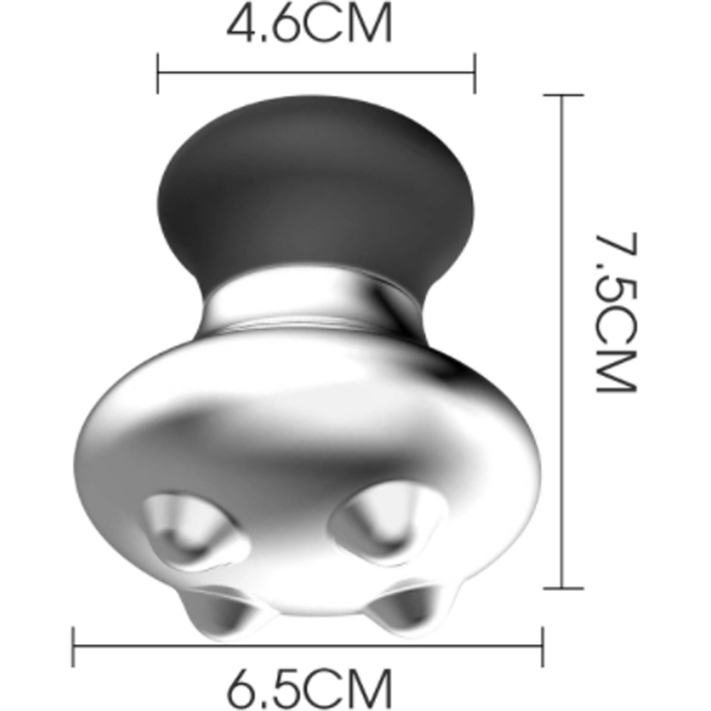 Avilo Stainless Steel Facial Handheld Cooling Massager Image 9