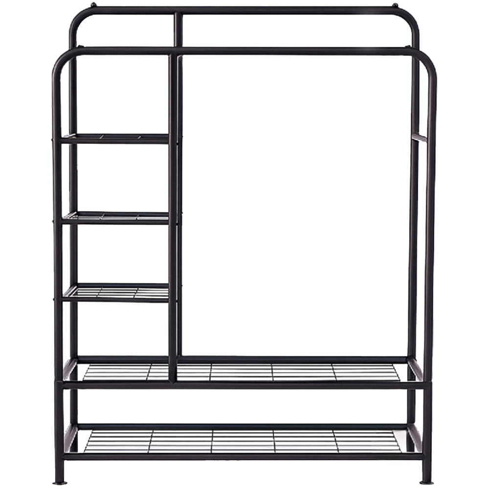 House of Home 5 Shelf Heavy Duty Double Clothes Rail Image 1