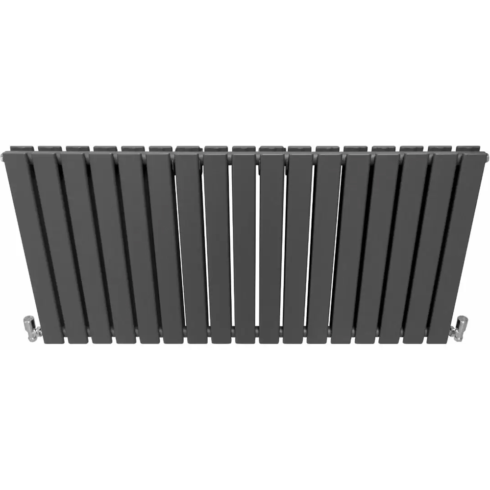 MonsterShop Anthracite Grey Flat Radiator 600 x 1190mm Image 3