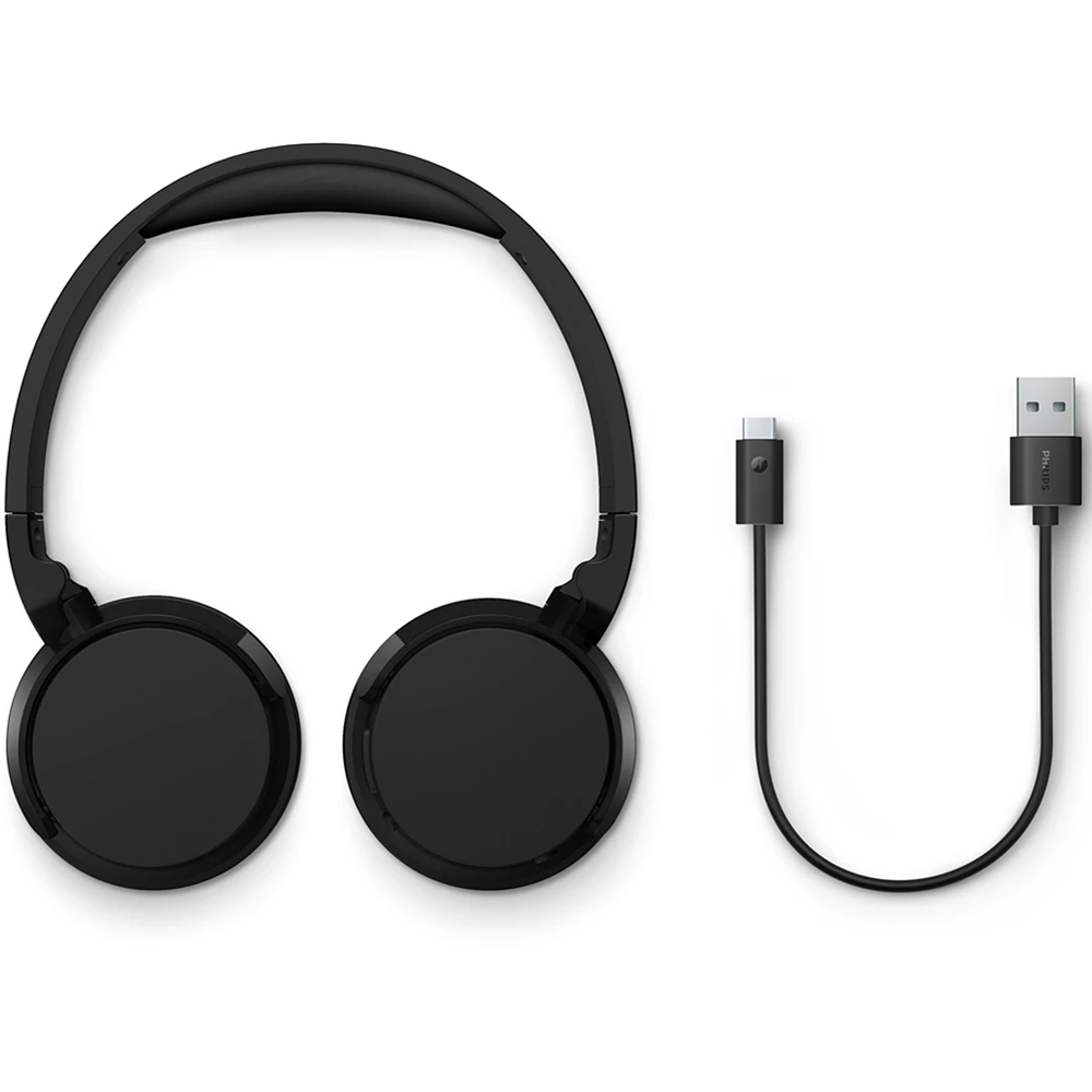 Philips 4000 Series TAH4209 Black On-Ear Wireless BT Headphones Image 6