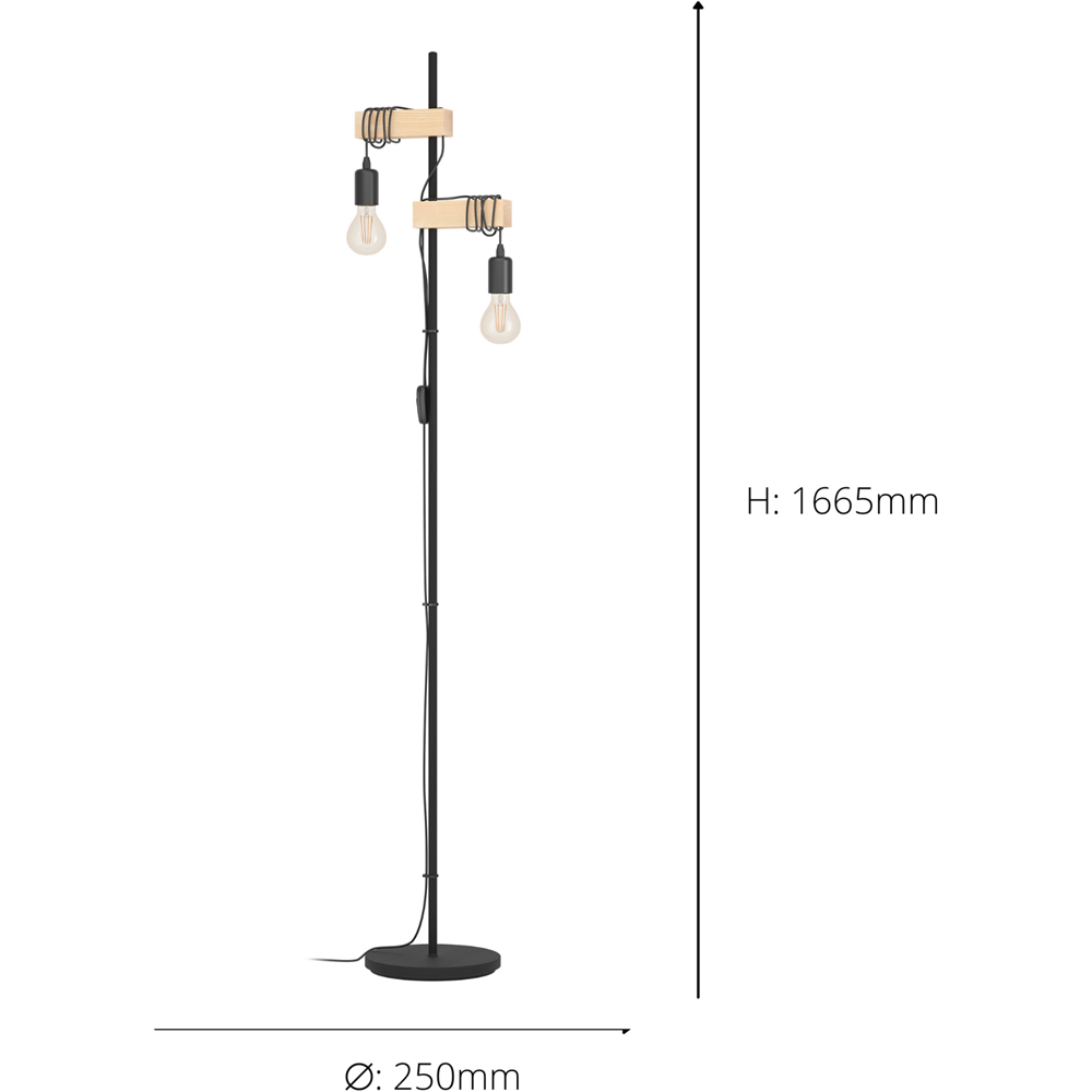 EGLO Townshend 2L Floor Lamp Image 4