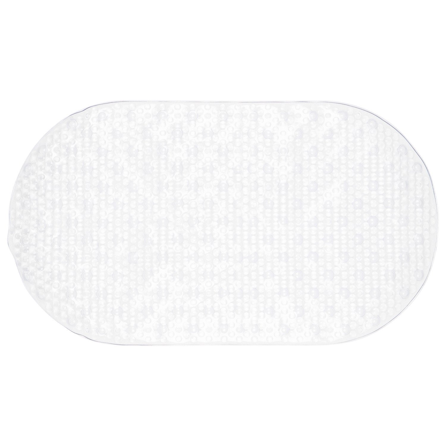 Clear PVC Bubble Bath Mat - 39cm Image 1